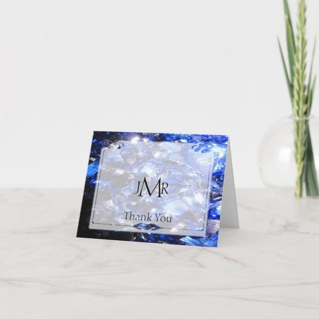 Sapphire Blue 45-årsjubileum Tack (Framsida)