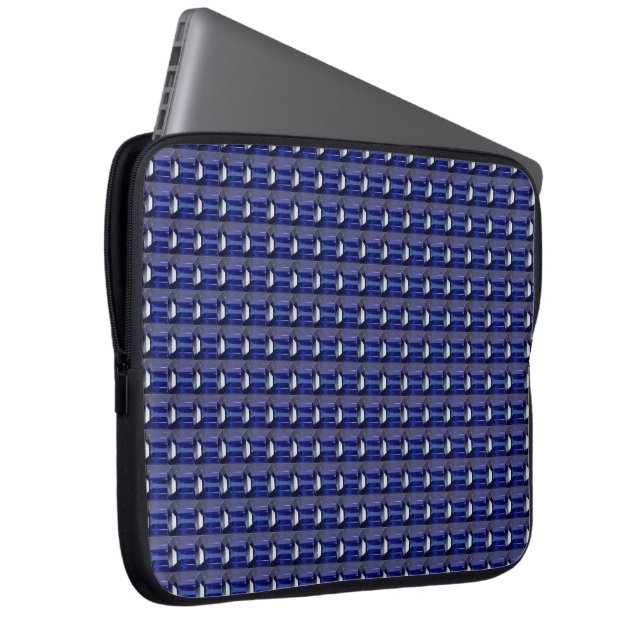 Sapphire Blue Laptop Fodral (Framsidan Höger)