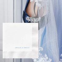 Sapphire Blue-Personlig mynte Bröllop