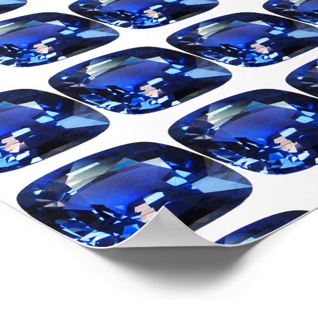 Sapphire Blue Poster (Hörn)