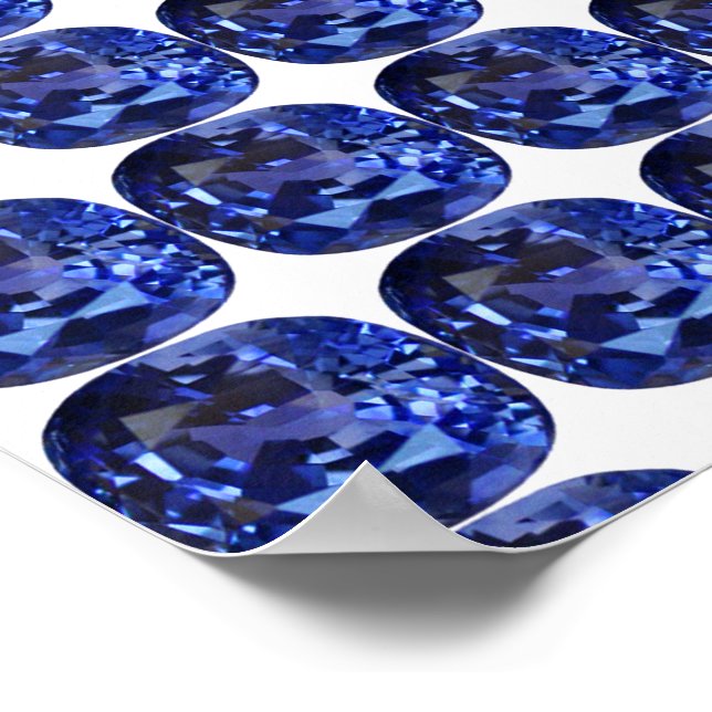 Sapphire Blue Poster (Hörn)