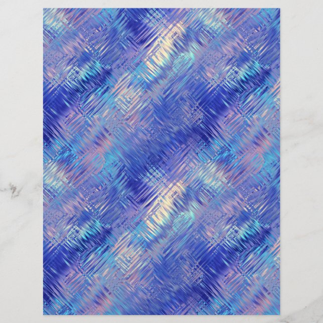Sapphire Blue Scribged Struktur (Framsida)