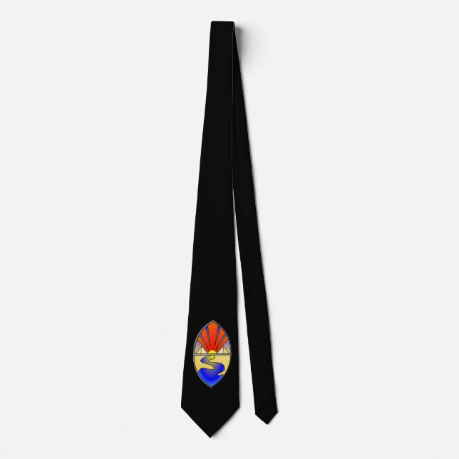 Sapphire Current Lamen Tie Slips (Framsida)