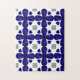Sapphire Diamond Art, Blue Pussel