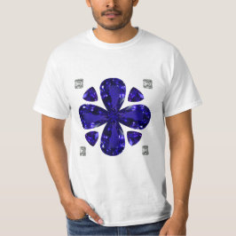 Sapphire Diamond Art, Blue T Shirt