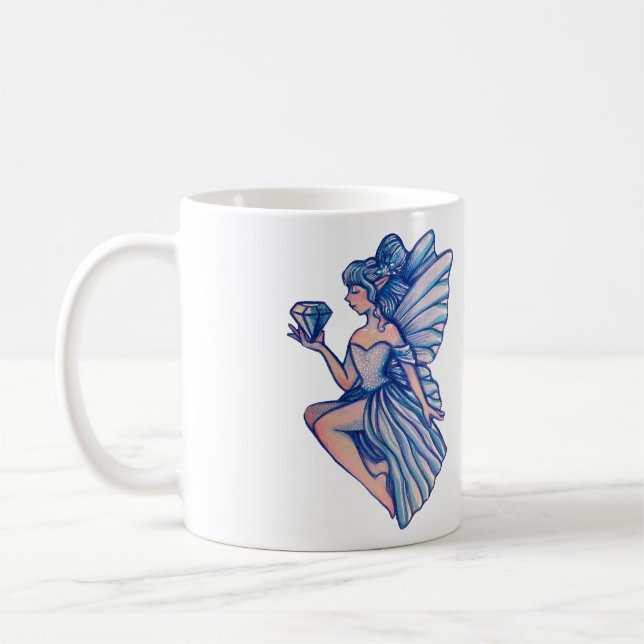 Sapphire Fairy Kaffemugg (Vänster)