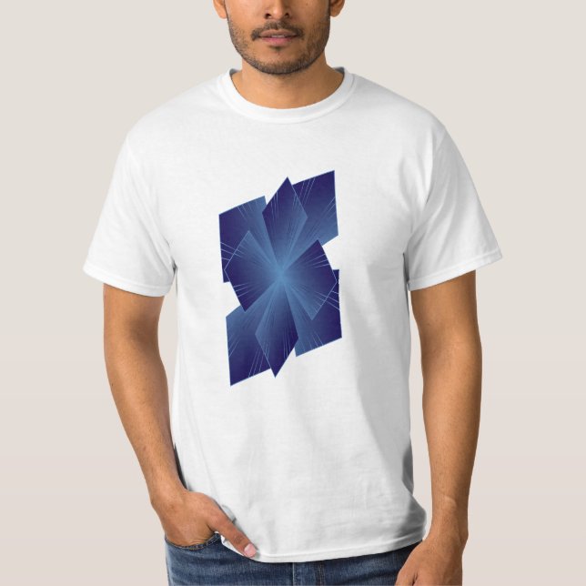 Sapphire Flower T Shirt (Framsida)