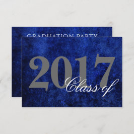 Sapphire Grad | Blue Royal Cobalt Azure Year Inbjudningar