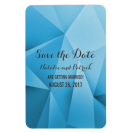 Sapphire Jewel Tones Save Date Flexi Magnet