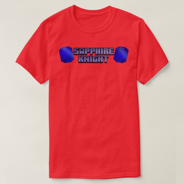 Sapphire Knight Merch T Shirt (Design framsida)