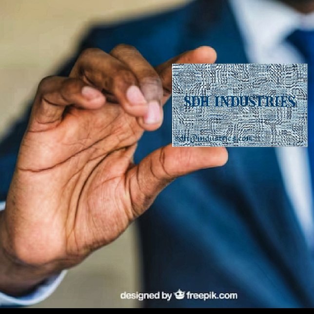 Sapphire Löv Affärskort Visitkort (Skapare uppladdad)