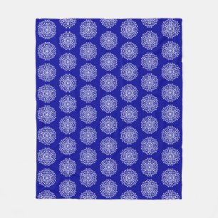 Sapphire Mandala Fleecefilt