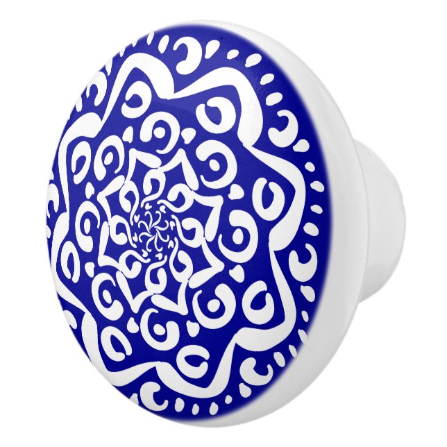 Sapphire Mandala Knopp (Höger)
