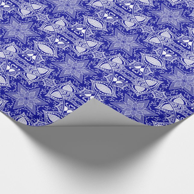 Sapphire Mandala Presentpapper (Hörn)