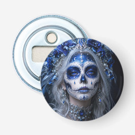 Sapphire Moon Calavera – Blå Celestial Flasköppnare