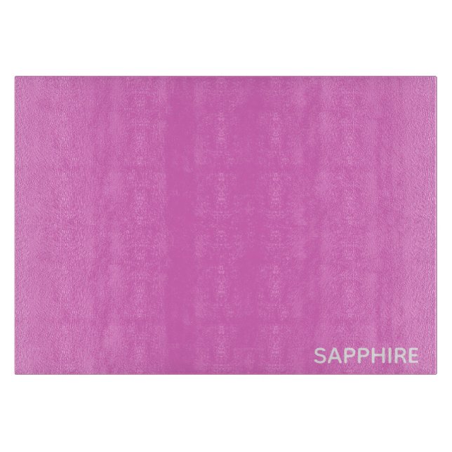 Sapphire rosa färg namn (Framsidan)