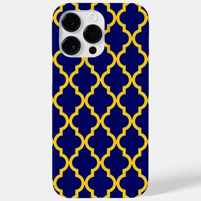 Sapphire Sol: Blue & Gult Boho Moroccan Elegance (Baksida)
