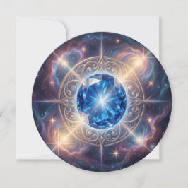Sapphire – The Stone of Truth and Wisdom´6 Julkort