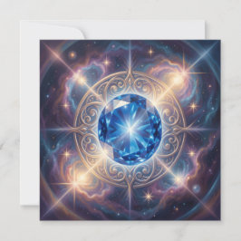 Sapphire – The Stone of Truth and Wisdom´6 Julkort