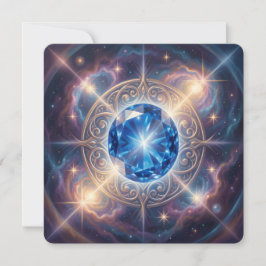 Sapphire – The Stone of Truth and Wisdom´6 Julkort