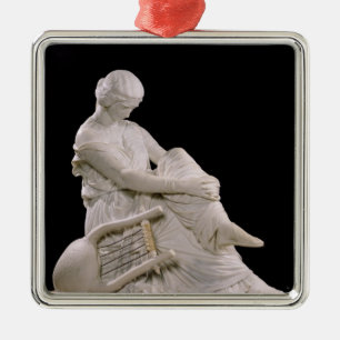 Sappho 1852 julgransprydnad metall