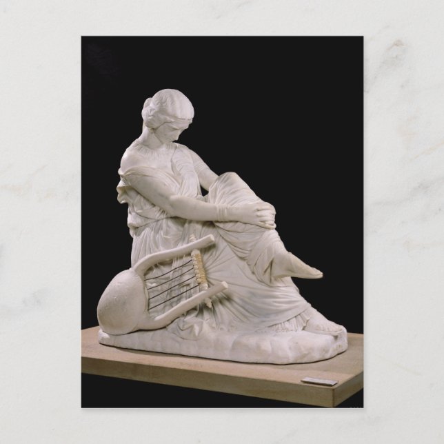 Sappho, 1852 vykort (Framsida)