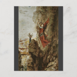 Sappho i Lefkada av Gustave Moreau Vykort