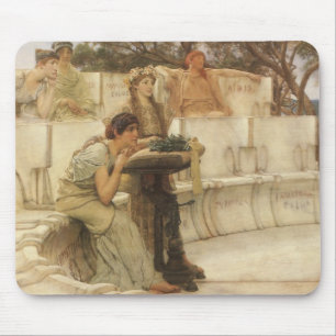 Sappho och Alcaeus av Sir Lawrence Alma Tadema Musmatta