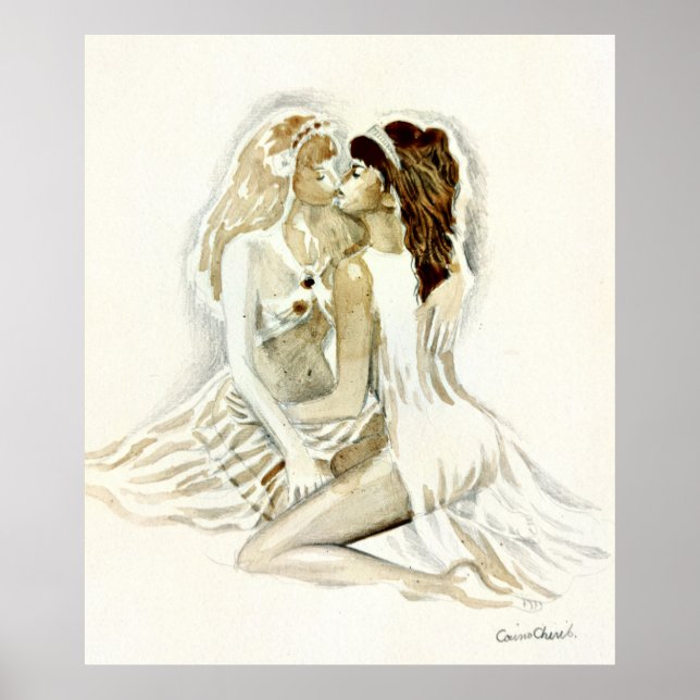Sappho och hennes älskare poster (Framsidan)