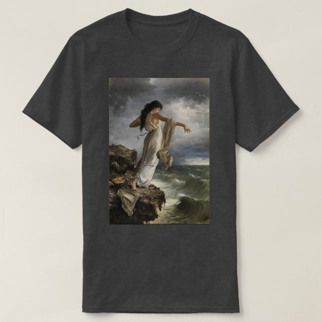 Sapphos död 1881 t shirt (Design framsida)