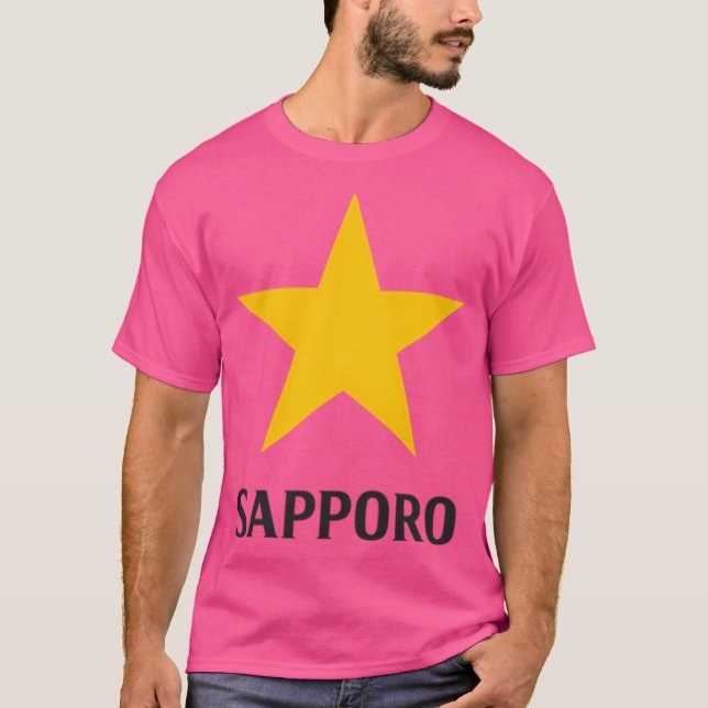 Sapporo Beer T Shirt (Framsida)