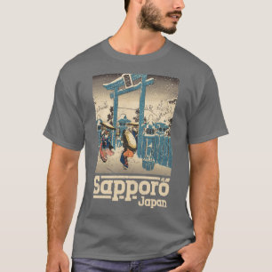 Sapporo Japan City Vintage T Shirt