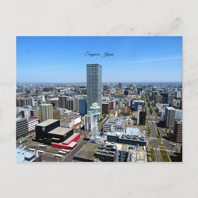 Sapporo, Japan Vykort (Framsida)