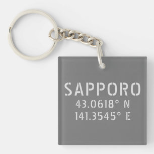 Sapporo Latitude & Longitud-koordinater