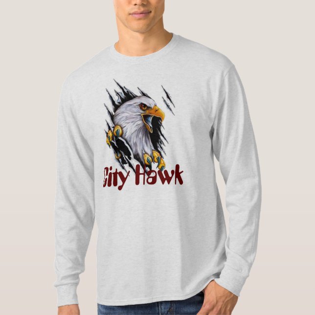 Saqr Al-Madina manar, styrskjorta, elegantens utfo T Shirt (Framsida)