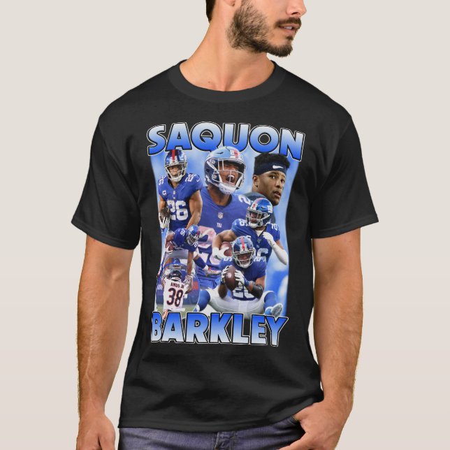 Saquon Barkley | Amerikansk fotboll Bootleg Tee (Framsida)