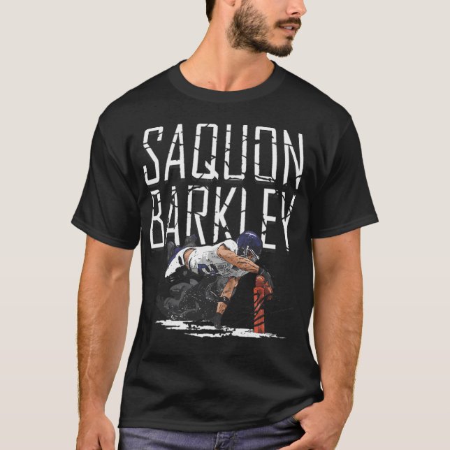 Saquon Barkley New York G Pylon T Shirt (Framsida)