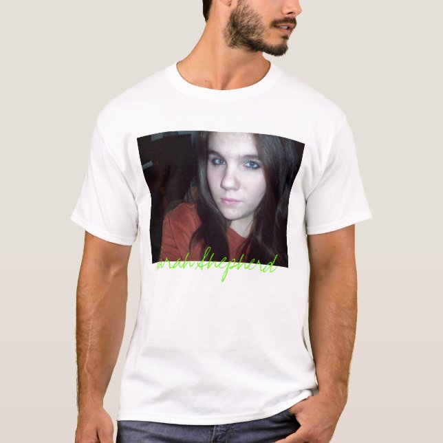 sara2 Sarah herde Tee Shirt (Framsida)