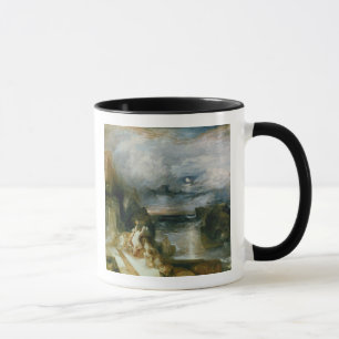 Sära av hjälten och Leander (olja på kanfas) Mugg