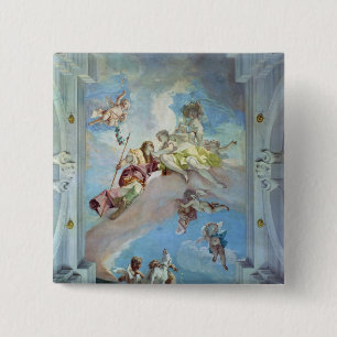 Sära av Venus från Adonis, 1707-08 (frescoen) Knapp