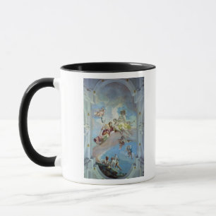 Sära av Venus från Adonis, 1707-08 (frescoen) Mugg
