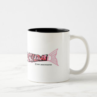 Sara-Cuda logotyp Två-Tonad Mugg