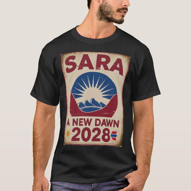Sara Duterte 2028 President Tee Inday Shirt (Framsida)