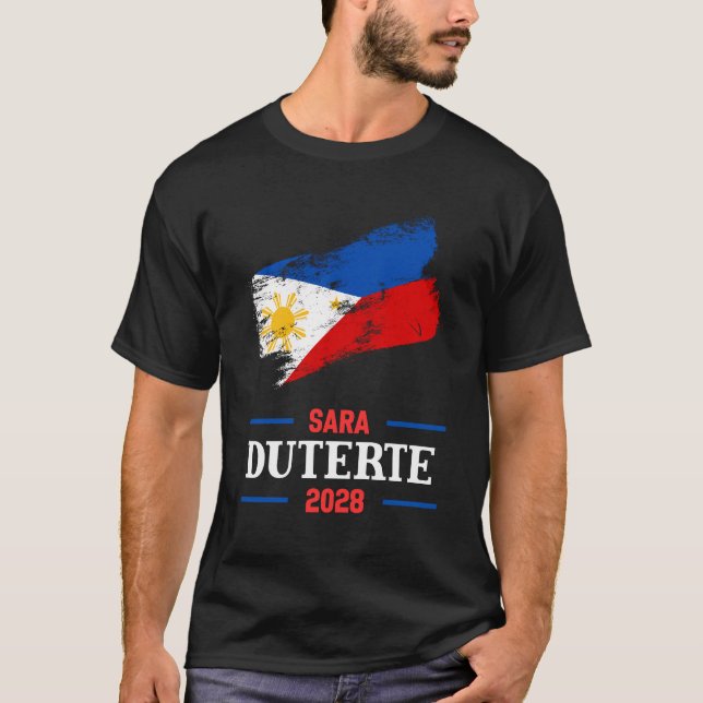 Sara Duterte för president 2028 Inday Shirt T Shirt (Framsida)