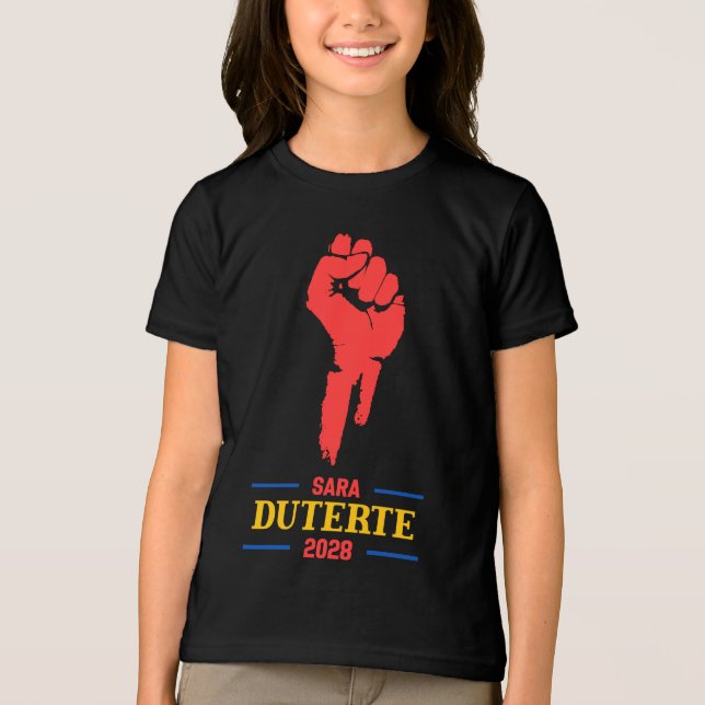 Sara Duterte till president 2028 Shirt Protest T (Framsida)