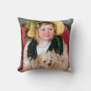 Sara med Hennes Hund, Cassatt Kudde