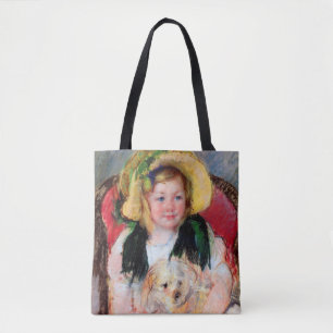 Sara med Hennes Hund, Cassatt Tygkasse