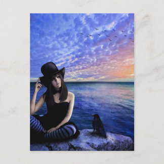 Sara Poet of my Heart vycard Vykort