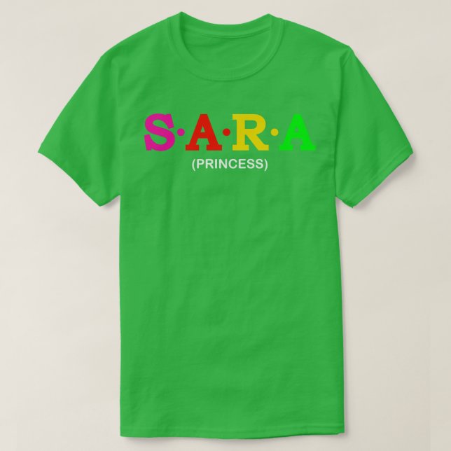 Sara Princess T Shirt (Design framsida)