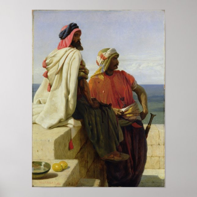 Saracens framför sin position, 1864 poster (Framsidan)